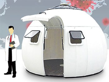 医療現場での感染症対策に EZDOME JAPAN「EZDOME HOUSE」